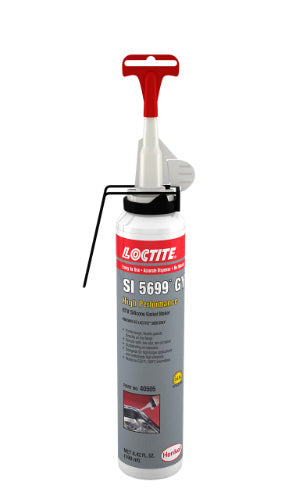 LOCTITE SI5699 シリコーンシール剤 板金フランジ・樹脂ケース対応 再密封可能 高耐久・室温硬化・非腐食 標準品 190ml