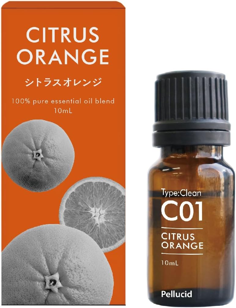 ペルシード エッセンシャルオイル シトラスオレンジ 空気を浄化するトドマツの⼒を⽣かした、すっきりとして親しみやすい柑橘の香り 10ml WPA-C01