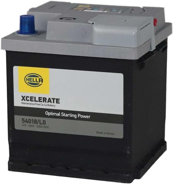 HELLA XCELERATE シリーズ 54018 (LN0) 40Ah(互換:LN0・ENJ-340LN0・N-340LN0/PA・340LN0・54080・PSIN-4F-L0・544401039・544-401-039)