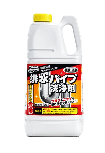 イーグルスター 排水パイプ洗浄剤 超高粘性スーパージェル 2L