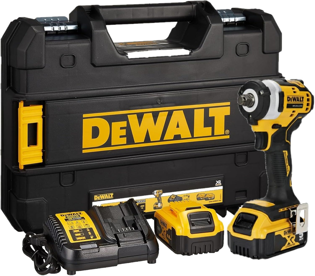 DEWALT(デウォルト) 電動工具 DCF911P2T-JP 18V 12.7sq インパクトレンチ 最大542Nm 18V XR1/2 バッテリー2個付 差込角12.7mm