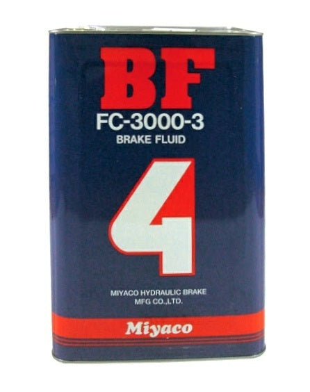 ミヤコ自動車工業 BF4 ブレーキフルード DOT4 18L FC-3000-3
