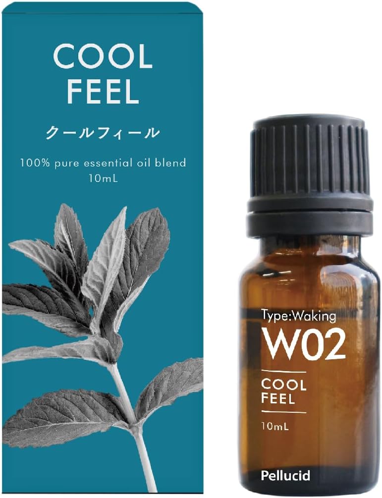ペルシード エッセンシャルオイル クールフィール ミントをメインにした清涼感あふれる⾹り 10ml WPA-W02