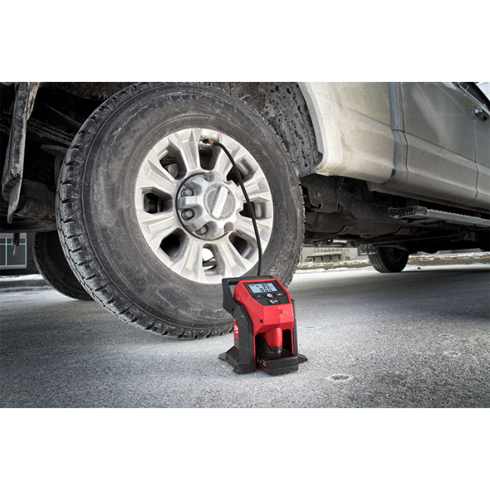 milwaukee(ミルウォーキー) M12-BI-0 M12 充電式空気入れ 高速エア充填(最大圧力8.27bar / 827 kPa / 120PSI)軽量コンパクト