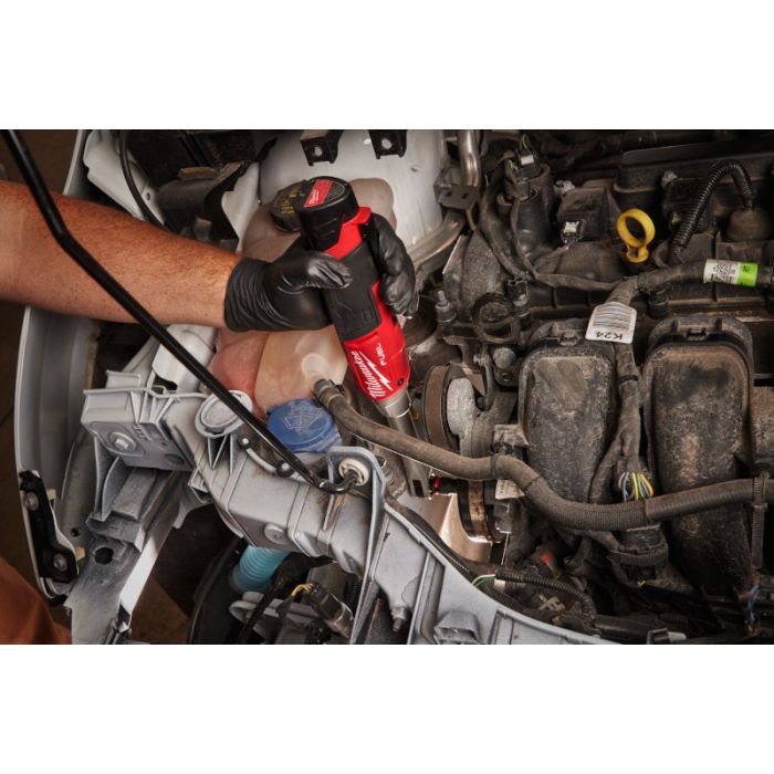 milwaukee(ミルウォーキー) M12-FHIR38LR-0 M12 9.5sq ハイスピードロングラチェットレンチ ロングリーチラチェット(長さ82mm)コンパクト設計(ヘッド厚19mm)