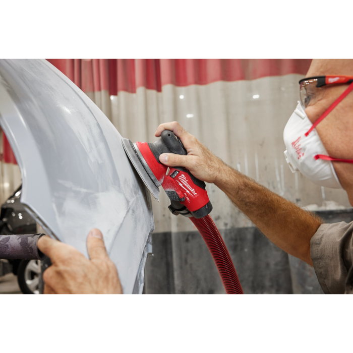 milwaukee(ミルウォーキー) M12-FROS50-0 M12 150mmランダムオービットサンダー 5.0mm 速度調整ダイヤル(3,200-12,000rpm)付 低速作業容易