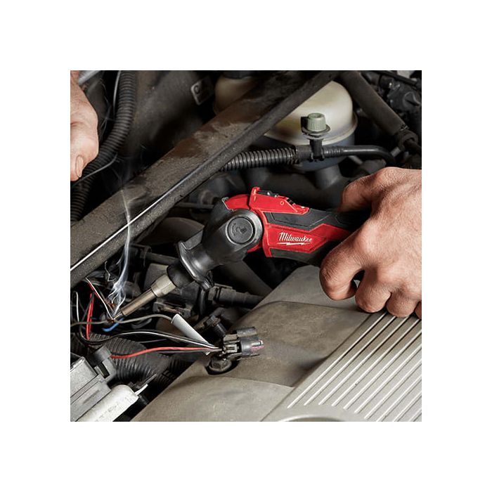 milwaukee(ミルウォーキー) M12-SI-0 M12 コードレスハンダゴテ(本体のみ)30秒で使用準備完了 3つのロッキングヘッド位置複数 ツール無交換可能