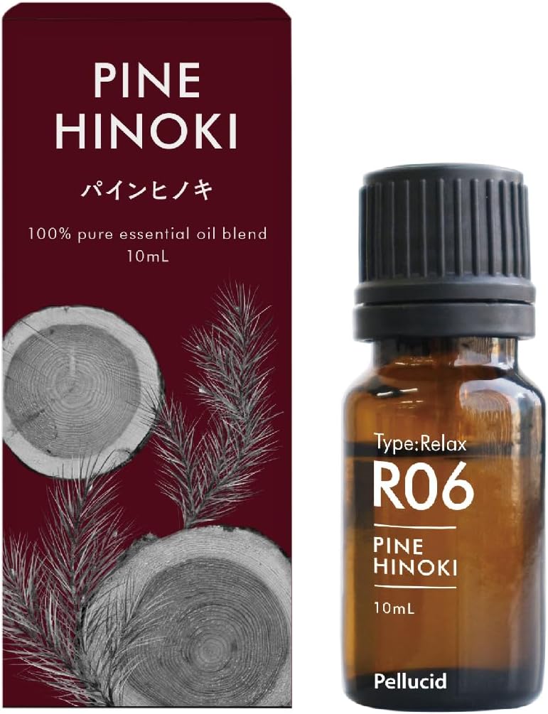 ペルシード エッセンシャルオイル パインヒノキ 森林を静かに満たすような、凛とした空気に包まれる香り 10ml WPA-R06