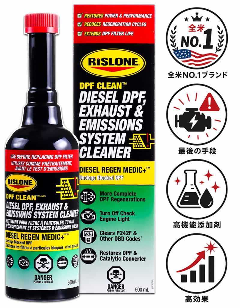 RP-34744 DPFクリーン 機能回復 排気システム無機堆積物除去 強力洗浄 DPF詰まり解決
