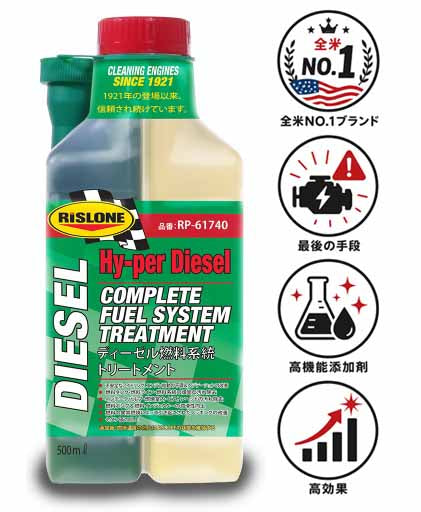 RP-61740 ディーゼルトリートメント 配管洗浄 汚染物質除去 腐食保護 セタン価向上