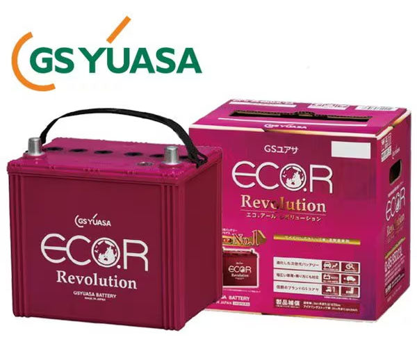 GSユアサ 国産車用バッテリー アイドリングストップ車対応 ECO.R Revolution T-130