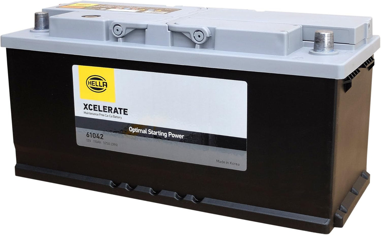 HELLA XCELERATE シリーズ 61042/L6 LN6 110Ah(互換:20-110・83110・610-402-092・LN6・SLX-1B)