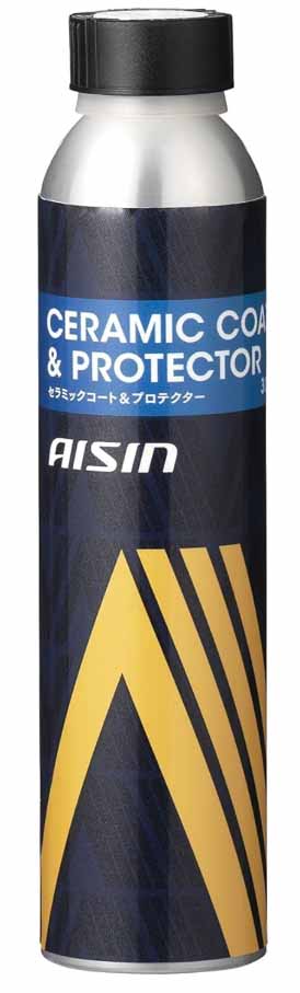 アイシン エンジンオイル/トランスミッションオイル添加剤 セラミックコート&プロテクター 300ml 燃費改善 部品保護 セラミック粒子配合 ADPAZ-9003