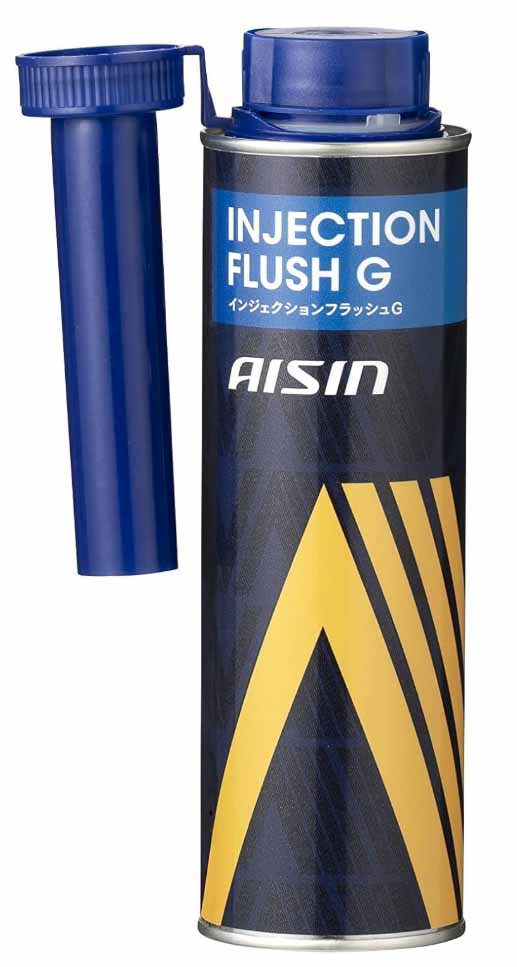 アイシン ガソリン車用燃料添加剤 インジェクションフラッシュG 300ml 燃費改善 内部洗浄 腐食防止 有害排出ガス低減 ADEAZ-9008