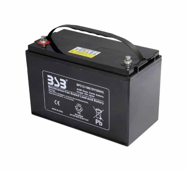 G&Yu 産業機械向けディープサイクルバッテリー BPC-12-100 (12V)