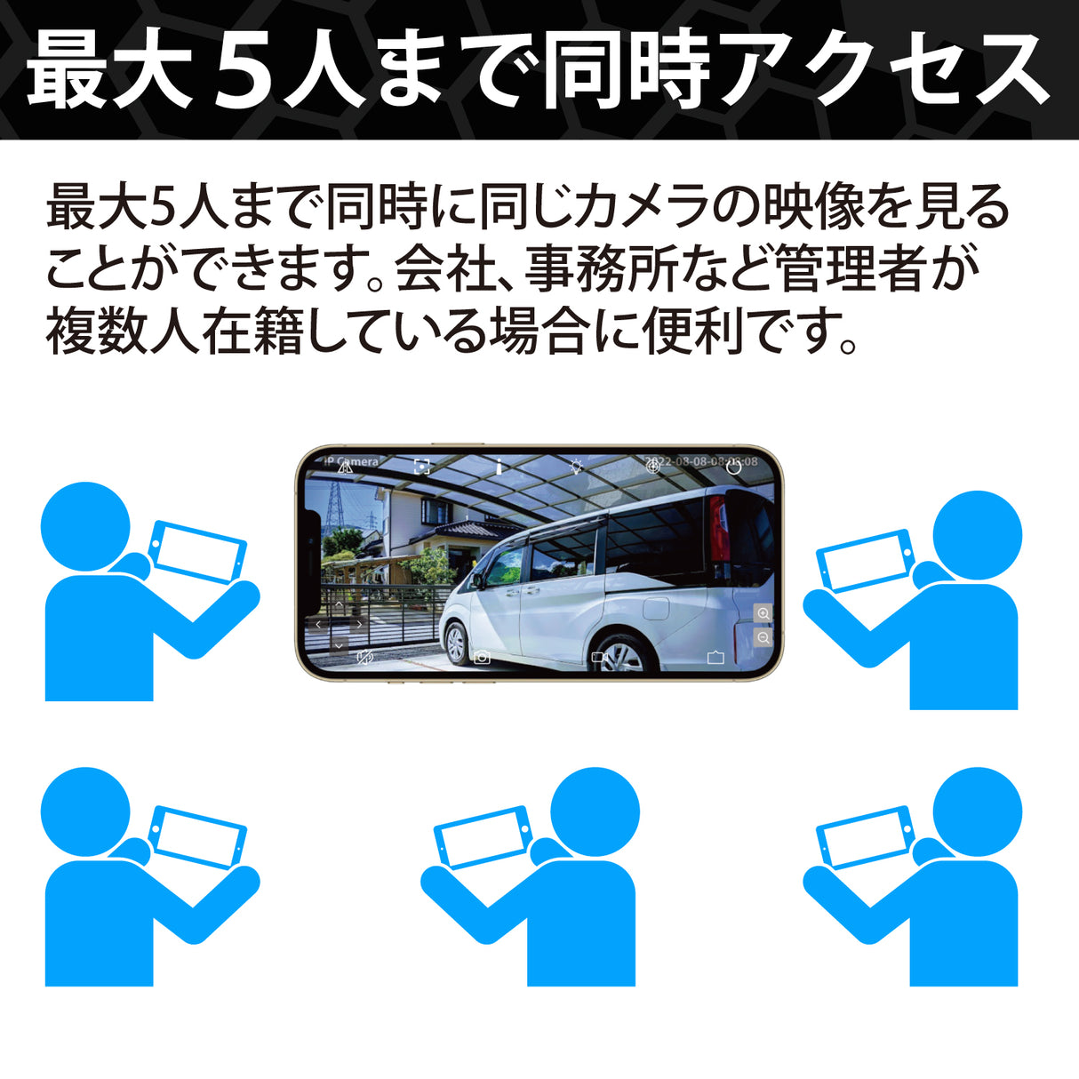 HORNET 加藤電機 バレット型カメラ(500万画素) AI防犯カメラ 動体自動検知 自動追尾 9倍ズーム HC220DH