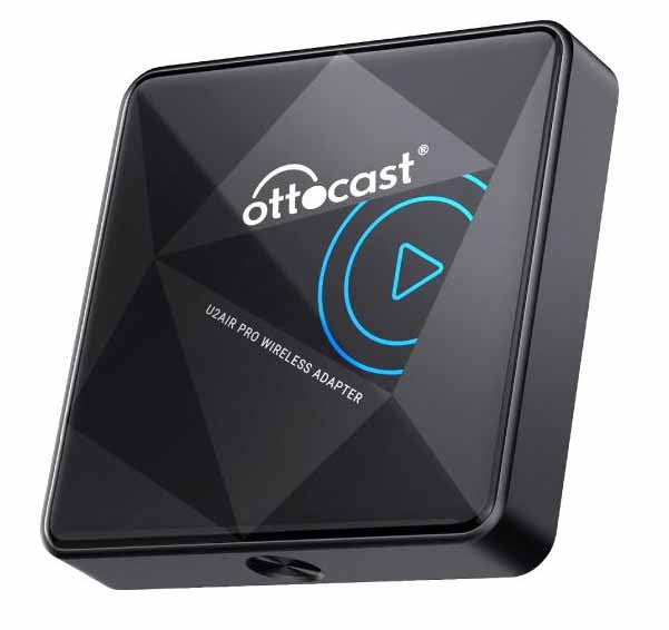 Ottocast U2 AIR PRfor iphone ワイヤレス カープレイ アダプタ CP82