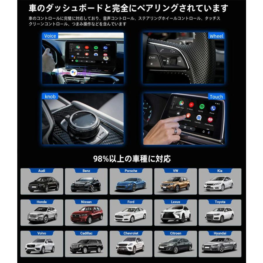 Ottocast OttoAibox Play2 VidePrCA400S Youtube Netflix 動画視聴可能