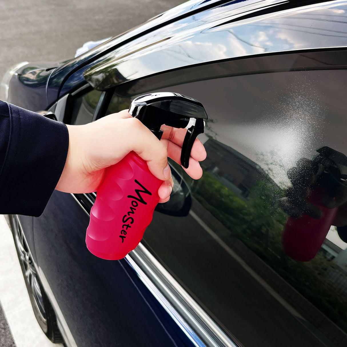 プロスタッフ レインモンスター スライダー F75 スプレーするだけで簡単、速攻撥水コーティング!