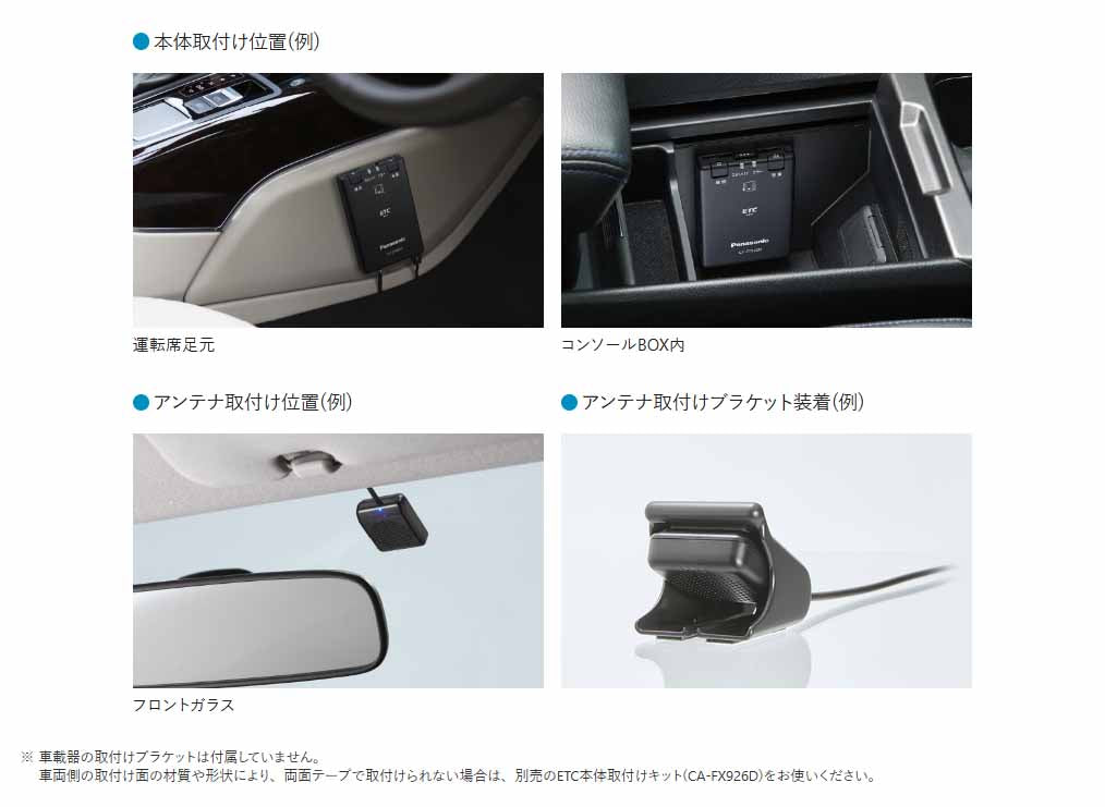 パナソニック　ETC車載器　アンテナ分離型　ボイスタイプ　DC12/24V対応