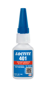 LOCTITE401　瞬間接着剤　超接着・難接着材対応　液状　高機能　スタンダード品　20ｇ　