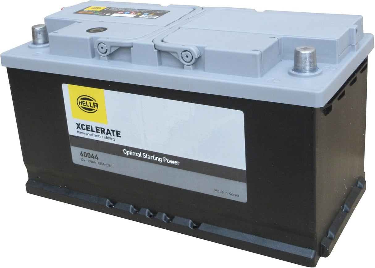 HELLA XCELERATE シリーズ 60044/L5 LN5 100Ah（互換：20-92・20-100・60038・83095・600-402-083・EP710・EPX100・EU-60080・PSI-1A・PSIN-1A・SLX-1A等）