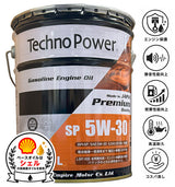 テクノパワー　エンジンオイル　全合成油　SP　5W-30　20L