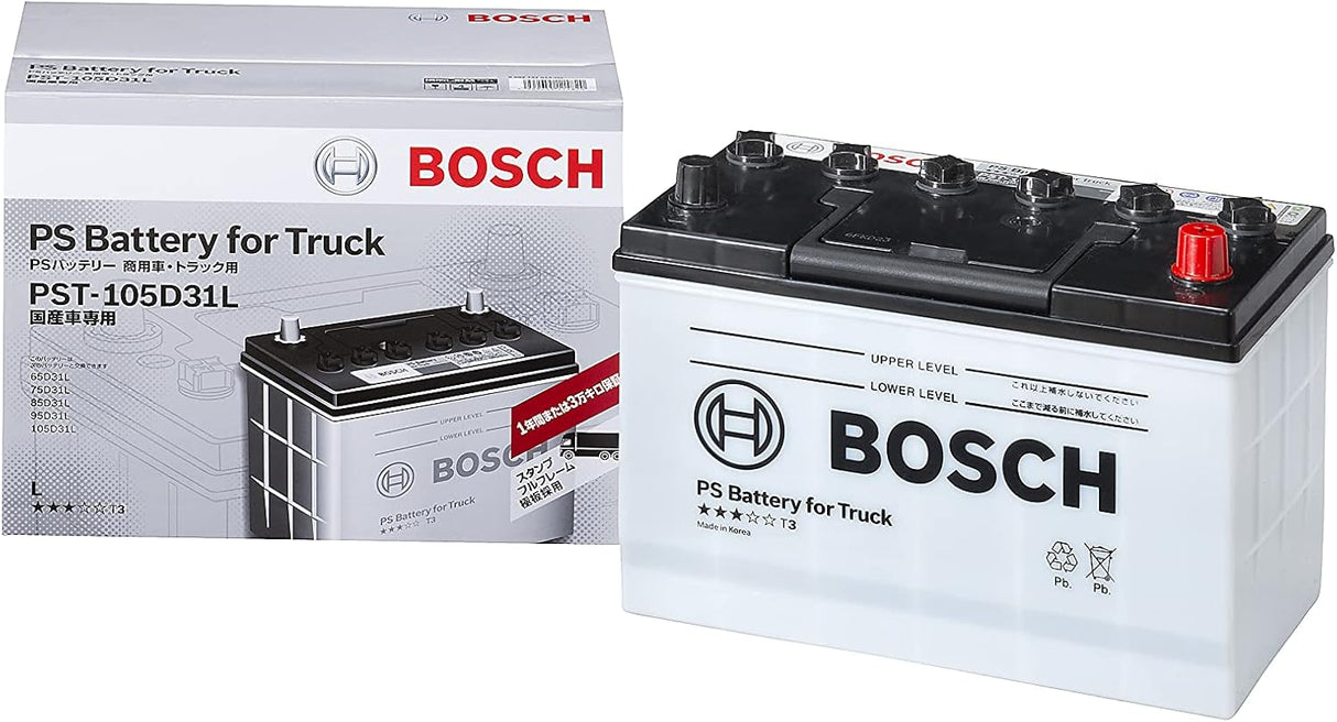 BOSCH (ボッシュ) 国産車用 高性能 トラック・商用車バッテリー PST105D31L
