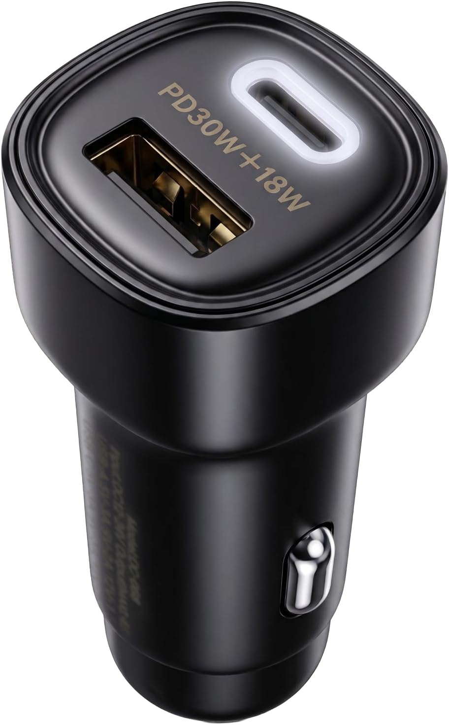 カシムラ PD搭載 カーチャージャー PD30W＋QC3.0 18W 2ポート合計48W DC-068