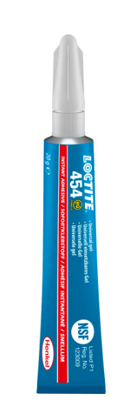 LOCTITE454　瞬間接着剤　高ギャップ部垂直面・難接着材対応　3ｇｘ3　
