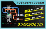 フューエルポーション3(FP×3) 300ml 排気側まで洗浄できる！  PEA PIB CEO2 トリプル洗浄 フリクション低減 燃費改善 振動軽減 レスポンス回復 ガソリン添加剤 日本製 FP3-G300 12本セット