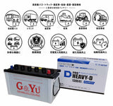 G&Yu PRO HEAVY-D 建機・バス・トラック・船舶用バッテリー HD-130E41L キャップタイプ
