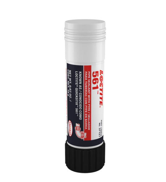 LOCTITE561　金属配管用シール剤　ロウ状スティックタイプ　肉ヤセ無・位置決め容易・ほつれ、かじり防止　19ｇ　