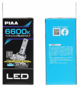 PIAA LED スタンダードシリーズ ヘッドライト/フォグ用 コントローラーレスタイプ 車検対応 6600K 12V 19W 3300lm HB3/HB4/HIR1/HIR2 2個入 LEH211