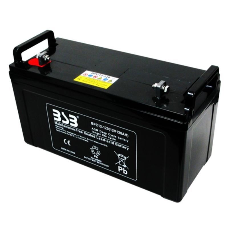 G&Yu 産業機械向けディープサイクルバッテリー BPC-12-120 (12V)