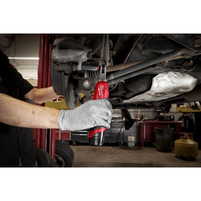 milwaukee（ミルウォーキー） M12-FHIR38-0 M12 9.5sq ハイスピードラチェットレンチ モーター長寿命 コンパクト設計（ヘッド厚19mm）