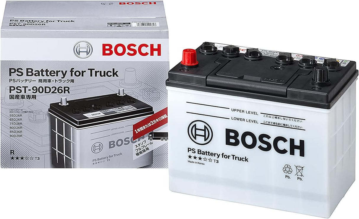 BOSCH (ボッシュ) 国産車用 高性能 トラック・商用車バッテリー PST90D26R