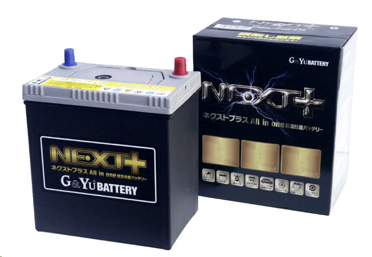 G&Yu 国産車バッテリー アイドリングストップ車＆標準車対応 NEXT+ K-42R NP55B19R