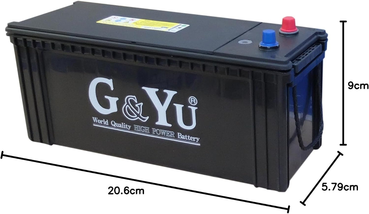G&Yu バッテリー SHD-130F51 PRO HEAVY-D セミシールドタイプ 12V トラック・バス・建設機械・船舶用