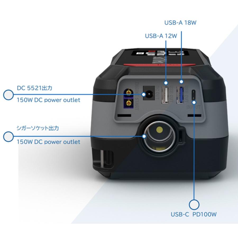 フィリップス ジャンプスターター 6000mAh大容量 エンジンスターター 12V車 JS7310X1