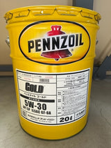 ペンズオイル　GOLD　エンジンオイル　部分合成油　SP　5W-30　20L