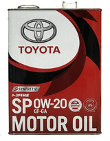 トヨタ　モーターオイル　SP　0W-20　4L