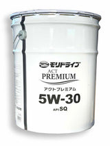 ルート産業 アクトプレミアム 5W-30 20L PAO・エステル配合 高性能エンジンオイル 20L