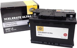 HELLA XCELERATE ULTRA 欧州車用AGMバッテリー AGM L3 (互換品番：81070・570901076・BLA-70-L3・EK700-L3AGM・HT-70-PN・LN3AGM)