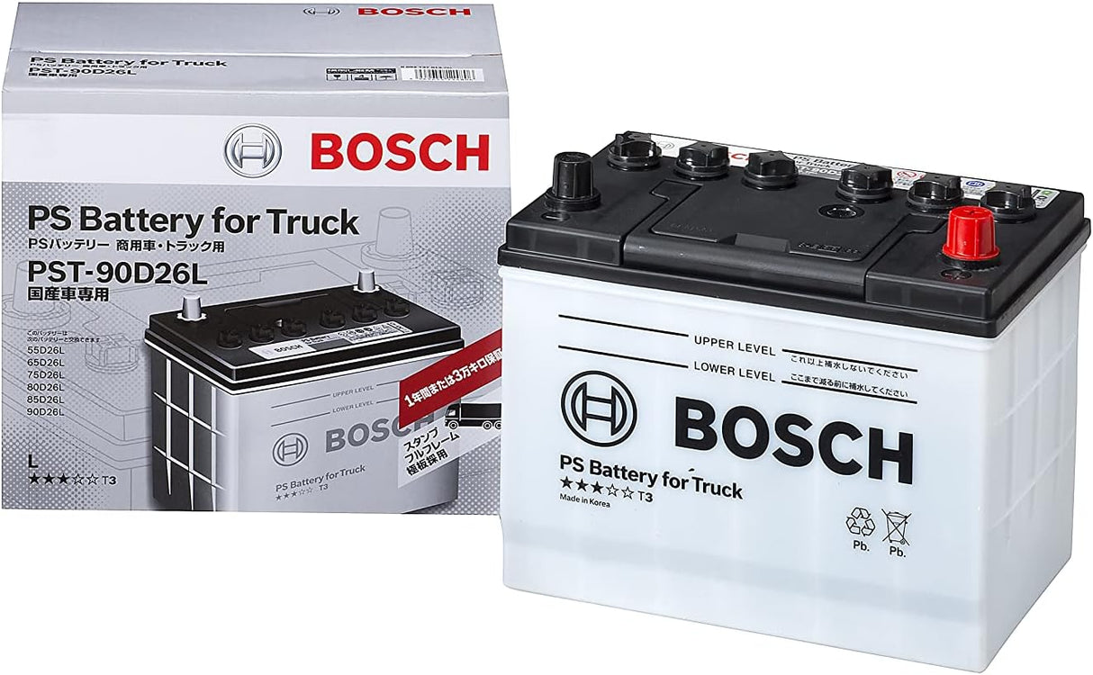 BOSCH (ボッシュ) 国産車用 高性能 トラック・商用車バッテリー PST90D26L