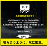 ダンロップ　WINTER MAXX03　WM03　155/65R14