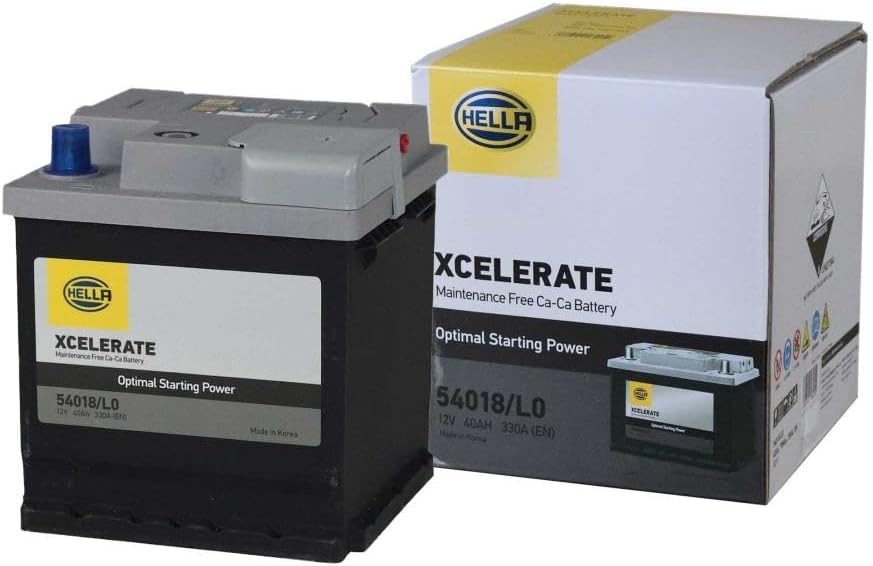 HELLA XCELERATE シリーズ 54018 (LN0) 40Ah（互換：LN0・ENJ-340LN0・N-340LN0/PA・340LN0・54080・PSIN-4F-L0・544401039・544-401-039）