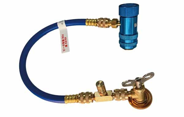 R134a PAGエアゾール缶専用注入ホース LL-300-A02