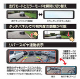 BALUCE M　デジタルミラー　12V 24V対応　HDR機能搭載　バック時に2画面表示