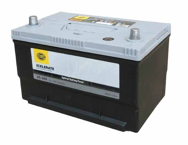 HELLA XCELERATE シリーズ 65-660 米国車用  70Ah（互換：65‑6MF・65‑650,・65‑750,・65‑7MF・EX65・UPM‑65）